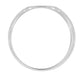 Small Victorian Shield Signet Ring in White Gold - Perfect Pinky Signet Ring