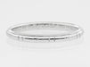 JR Wood Vintage Wedding Ring in Platinum - Art Deco 1930s Band - Size 5 - R916