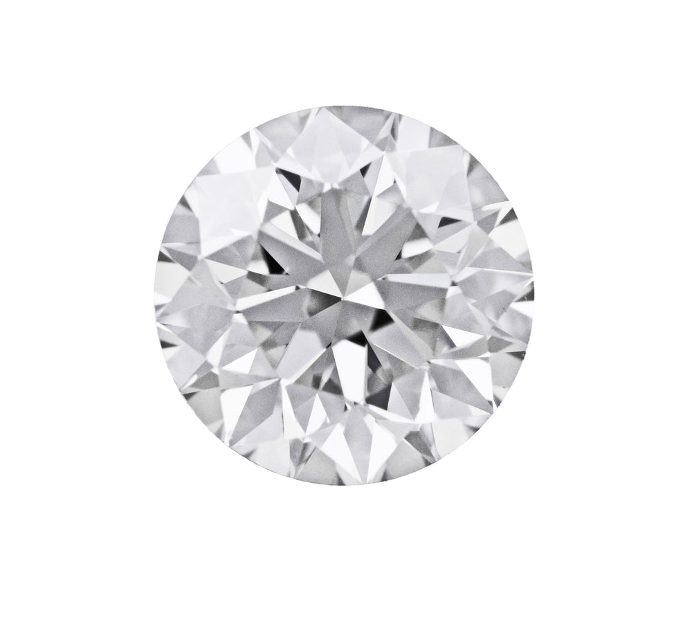 Round Diamond for 1/4 Carat Setting - Includes Expert Mounting Into the Ring - Your Custom Ring Will Arrive Complete - Item: DS1-25-F-VS-LAB - Image: 2