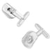 Western Cowboy Hat Cuff Links in Solid 925 Sterling Silver - SCL117 