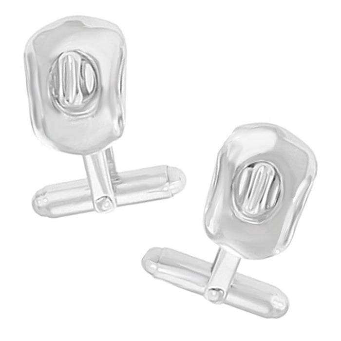 Sterling Silver Cowboy Hat Cufflinks  Solid 925 3D - SCL117