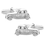 Antique Car Cufflinks in Sterling Silver