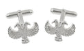 Double Headed Eagle Cufflinks in Sterling Silver