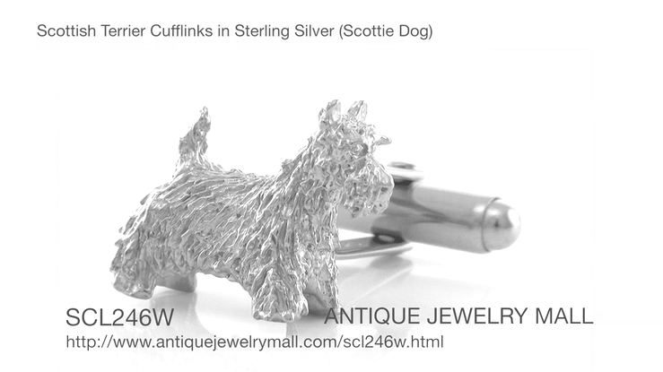 Scottish Terrier Scottie Dog Ceiling Fan Pull Chain - 8" Ball Chain With Resin Topper