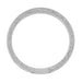 Men's Art Deco Scrolls Vintage Engraved Wedding Band in 10, 14 or 18 Karat White Gold - 4mm Wide