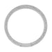 Men's Art Deco Scrolls Vintage Engraved Wedding Band in 10, 14 or 18 Karat White Gold - 4mm Wide