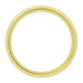 Mens 1960's Vintage Style Double Milgrain Center Wedding Band in Yellow Gold - 6mm
