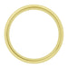Mens 1960's Vintage Style Double Milgrain Center Wedding Band in Yellow Gold - 6mm