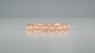 Stackable Love Twist Cable Wedding Band in Rose Gold - 10K or 14K
