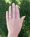 Edwardian Antique Style 1 Carat Diamond T.W. Filigree Engagement Ring in 18 Karat White Gold