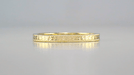 Yellow Gold 1920's Art Deco Engraved Wheat Wedding Band - 10K or 14K