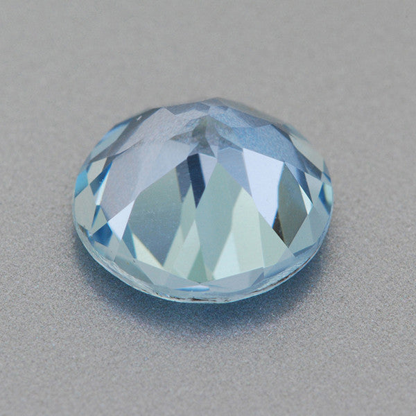 Natural Loose 1.01 Carat Aquamarine | 7mm Round Gemstone - Item: AQ003247 - Image: 2