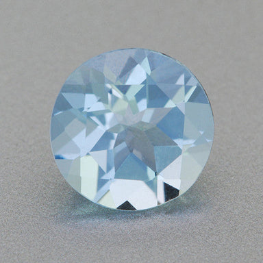 Natural Loose 1.01 Carat Aquamarine | 7mm Round Gemstone