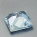 8mm Square Loose Sky Blue Aquamarine | 1.80 Carat Natural Princess Cut