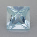 8mm Square Loose Sky Blue Aquamarine | 1.80 Carat Natural Princess Cut