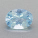 0.86 Carat Oval Sky Blue Aquamarine | 8x6mm Loose Natural