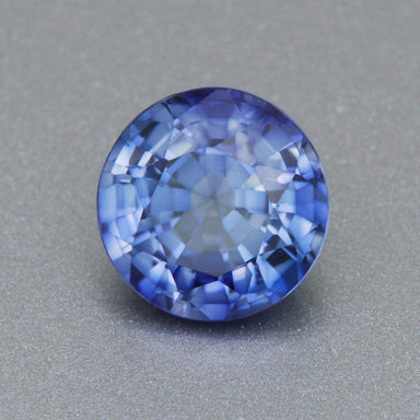 7mm Brilliant Round Periwinkle Blue Lab Grown Sapphire | Rare Montana Yogo Color | 1.80 Carat Premium AAAA Quality Loose Stone