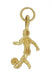 Soccer Player Charm in 14 Karat Gold