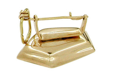 Old Fashioned Iron Charm in 18 Karat Rose Gold