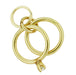 1950s Vintage Charm with A Weddng Ring and an Engagement Ring - 2 Piece Charm C268