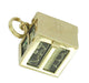 Movable Money Vault Charm in 14 Karat Gold