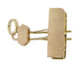 Double Engine Biplane Charm in 14 Karat Gold