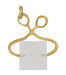 Movable Ice Tongs and Ice Block Charm in 14 Karat Gold