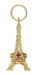 Vintage Gem Set Eiffel Tower Pendant in 18 Karat Gold