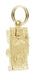 Antique Wall Telephone Charm in 14 Karat Gold