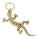 Yellow Gold Gecko Pendant Charm - 14K Vintage Estate Pendant - C758