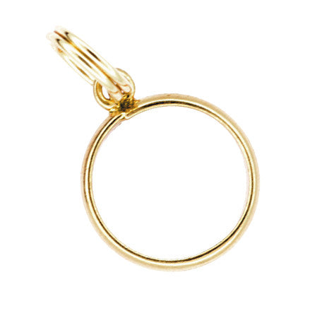 1960's Vintage Charm Band in 14K Yellow Gold