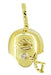 Chicago Bears Helmet Charm with Diamond in 14 Karat Gold