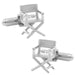 Director's Chair Cufflinks in Sterling Silver
