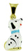 Enameled Dalmatian Charm in 14 Karat Gold