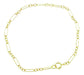 Figaro Link Bracelet in 10 Karat Gold