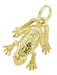 Leap Frog Charm in 14 Karat Gold