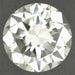 Loose 0.61 Carat Round Brilliant Cut Diamond Natural Warm L Color and Very Clean SI1 Clarity | EGL USA Report
