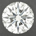 0.62 G Color SI1 Clarity Natural Loose Round Diamond EGL USA Graded Hearts and Arrows Cut