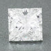 1.00 Carat Loose Princess Cut Diamond Diamond E Color SI3 Clarity with EGL USA Report | Natural