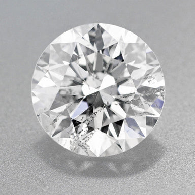 2.42 Carat - I Color - I1 Clarity - Large Loose Round Brilliant Cut Natural Diamond | Very Good Cut | GIA