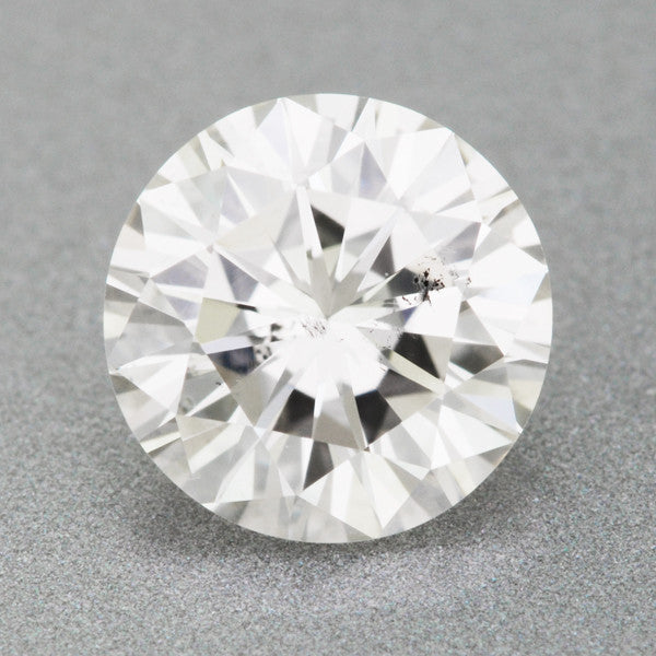 0.63 Carat Loose Round Brilliant Cut Diamond Natural H Color SI1 Clarity with EGL USA Report  |  Very Good Polish, Eye Clean
