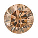 1.01 Carat Loose Natural Fancy Brown Cinnamon Color Diamond | Round Brilliant SI1 Clarity