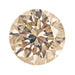 0.43 Carat Natural Cappuccino Color Fancy Loose Light Brown Diamond | Round Brilliant VS2 Clarity