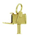 Mailbox Moveable Charm in 14 Karat Gold