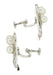 Vintage Mikimoto Pearl Earrings in Sterling Silver