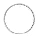 Mens Art Deco Vintage Design Engraved Wheat Wedding Ring in 10K, 14K, or 18K White Gold