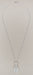 Art Deco Sapphire Filigree Pendant Necklace in 14 Karat White Gold