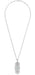 Art Deco Floral Filigree Aquamarine Pendant Necklace in Sterling Silver with Diamonds