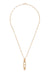 Circa 1910 Rose Gold Art Nouveau Antique Filigree Cartouche Fleur De Lys Diamond Pendant with Included 18 Inch Chain- N164RD