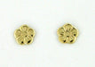 Petite Flower Stud Earrings in 14 Karat Gold
